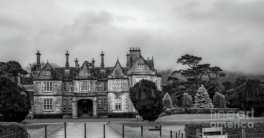 Muckross House in BW   Photograph by Imagery by Charly