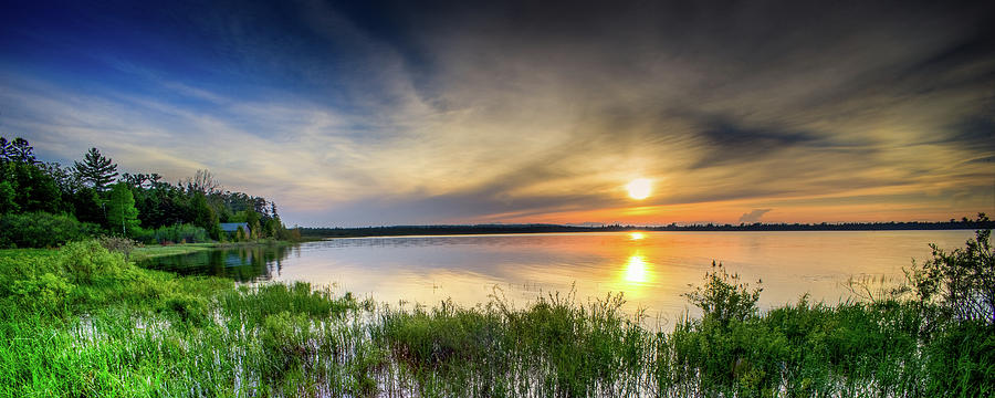 Mud Bay sunset 1 Photograph by David Heilman
