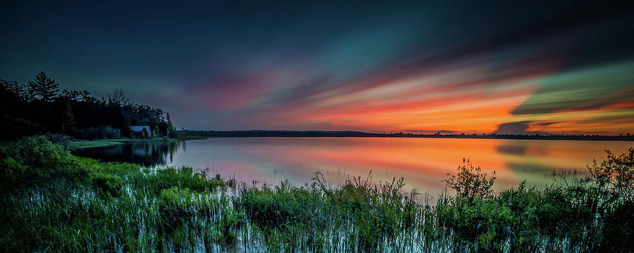 Mud Bay sunset 4 Photograph by David Heilman