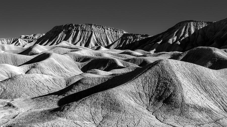 Desert Photograph - Mud Hills and Elephant Knees by Joseph Smith