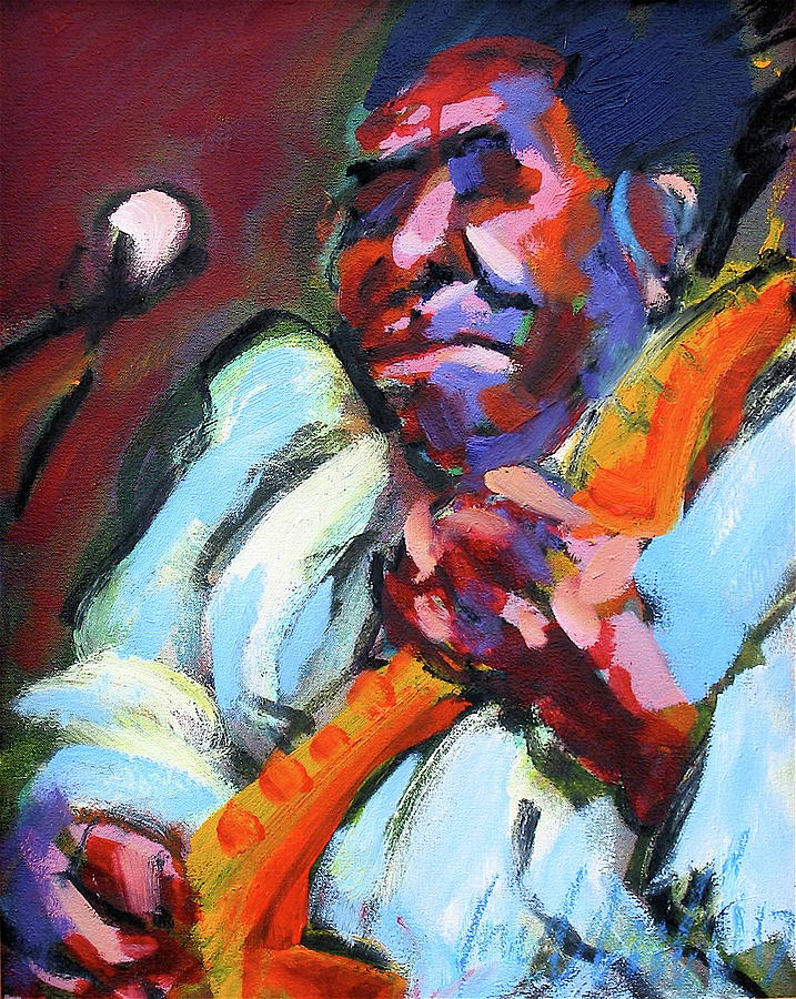 Muddy Waters Painting by Les Leffingwell