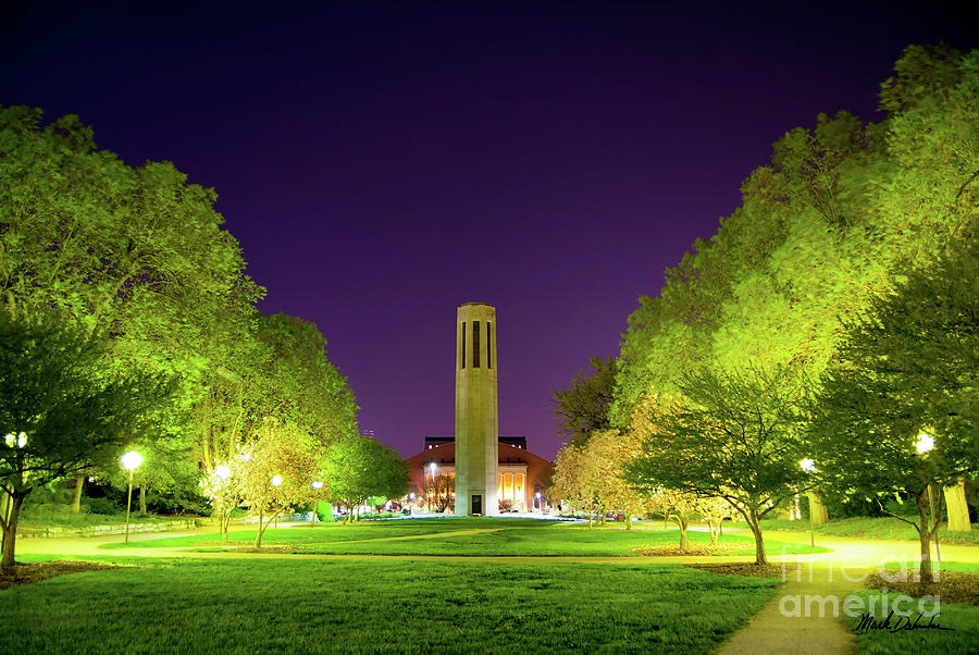 University Of Nebraska Photograph - Mueller Tower by Mark Dahmke