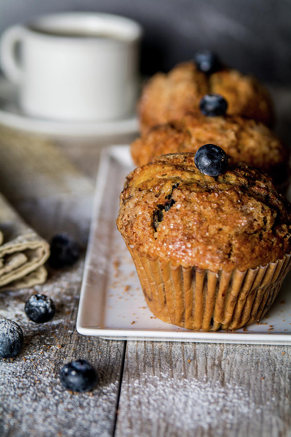 Muffins and Coffee Photograph by Deborah Klubertanz