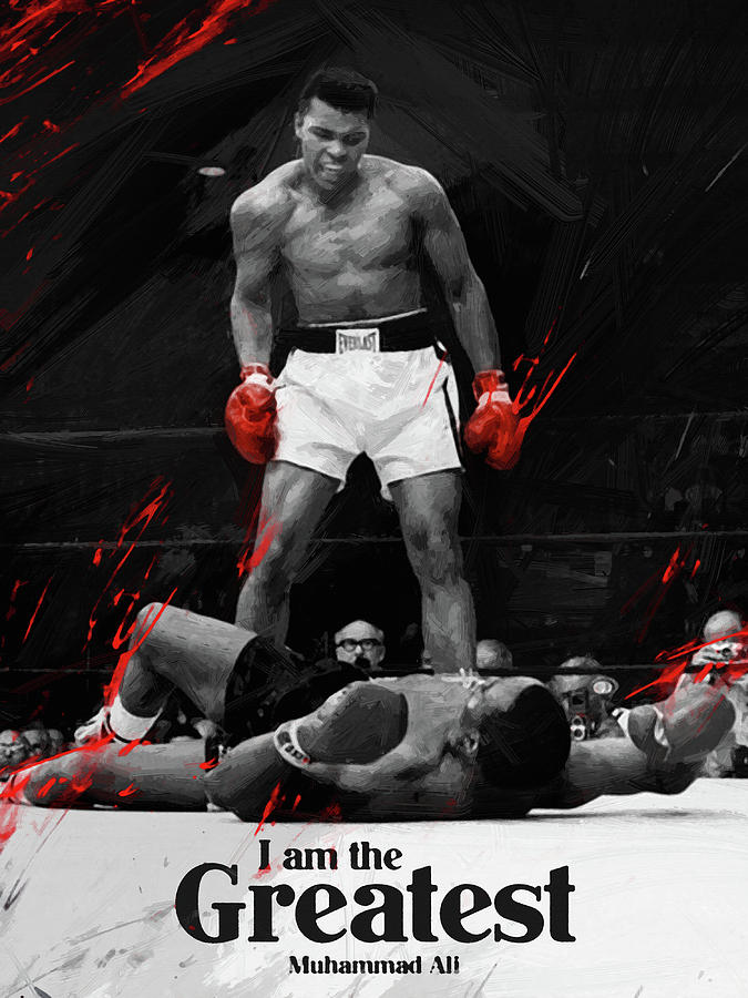 Muhammad Ali Digital Art by Afterdarkness