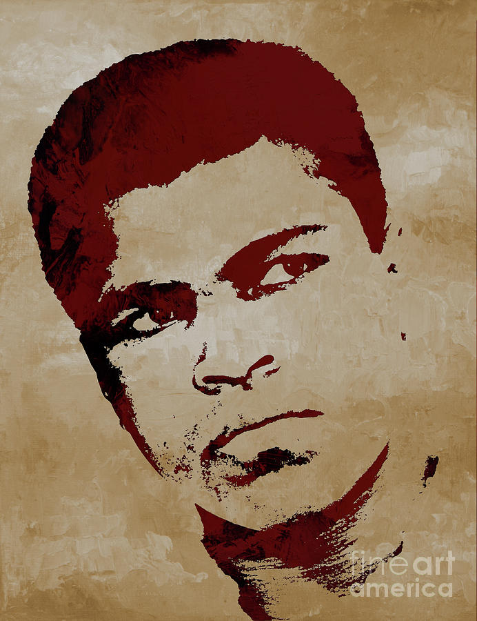 Muhammad Ali Boxer Painting by Gull G