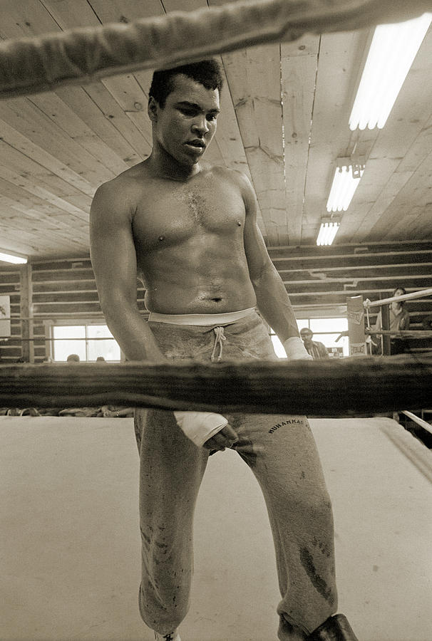 Muhammad Ali contemplates his future Photograph by Jan W Faul