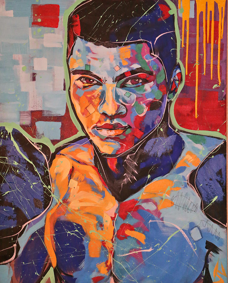 Nature Painting - Muhammad Ali by Jay V Art