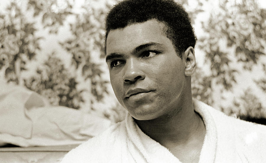 Muhammad Ali portrait Photograph by Jan W Faul