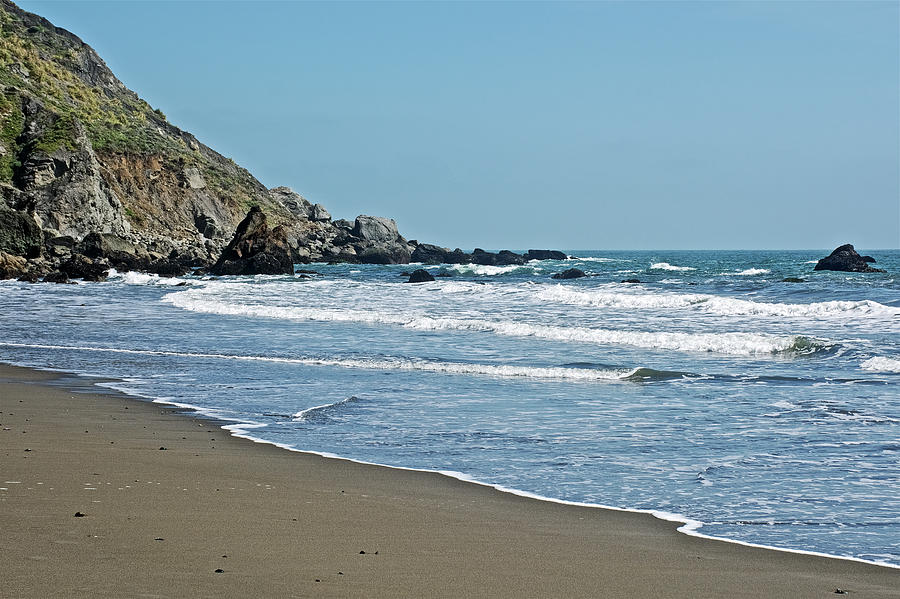 Muir Beach in Muir Woods National Monument, California Photograph by Ruth Hager