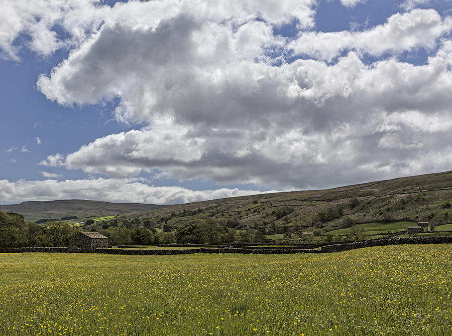 Muker meadows big sky Photograph by Graham Moore - Fine Art America