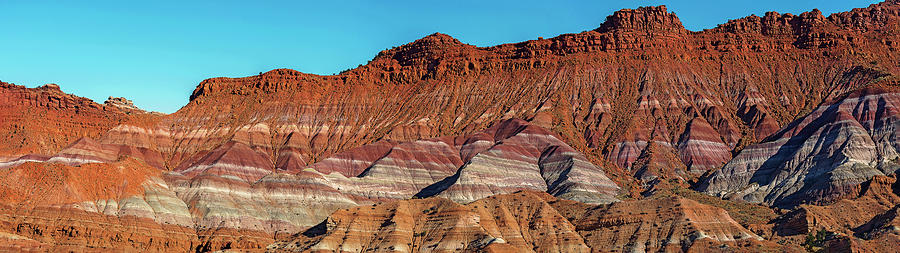Multi-Colored Paria hills Photograph by Gordon Ripley