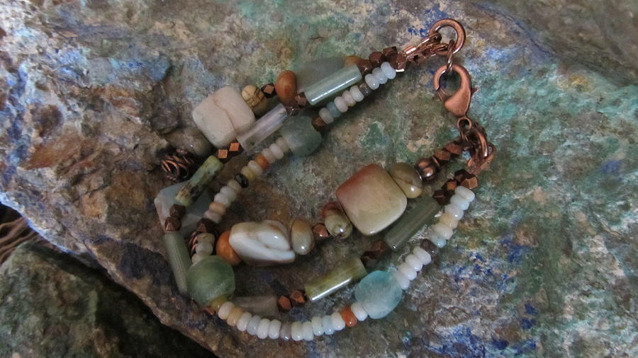 Multi-stone #B018 Jewelry by Barbara Prestridge