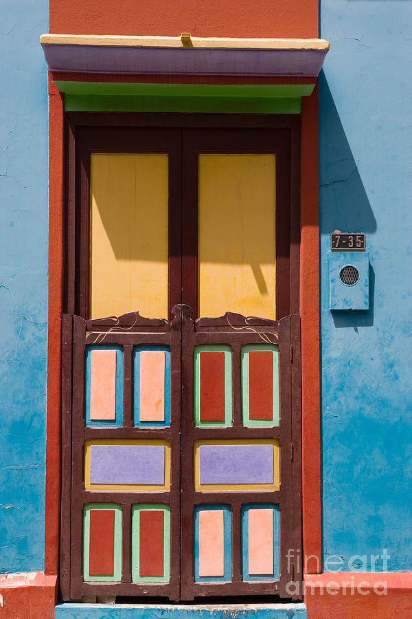 Multicolor door Photograph by Juan Silva - Fine Art America