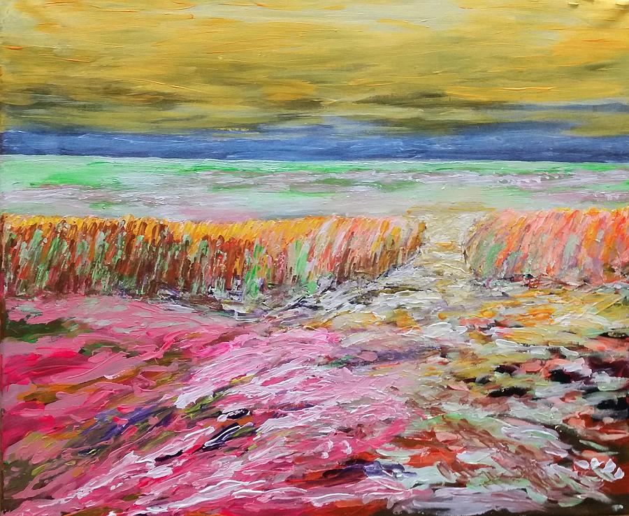 Multicolored Landscape II Painting by Bachmors Artist