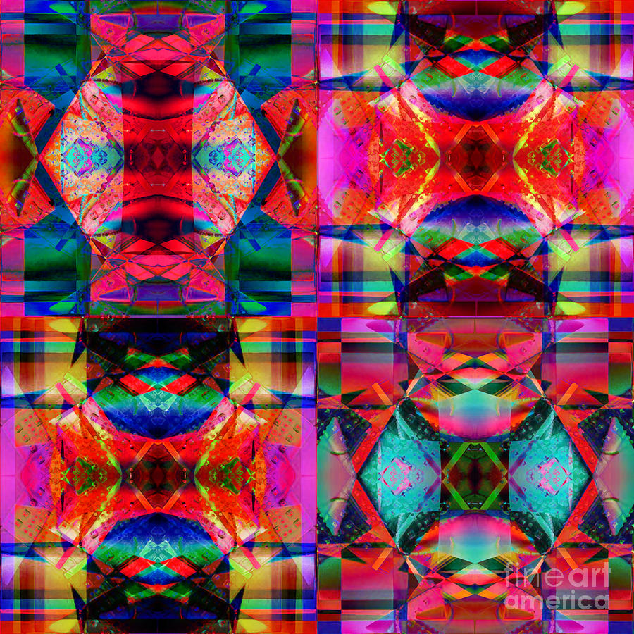Multicolored Prisim Kaleidoscope  Photograph by Suzanne Powers