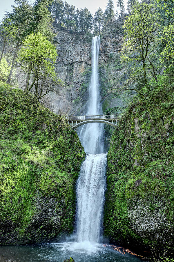 Multnoma Falls Photograph by Robert Bowling - Fine Art America