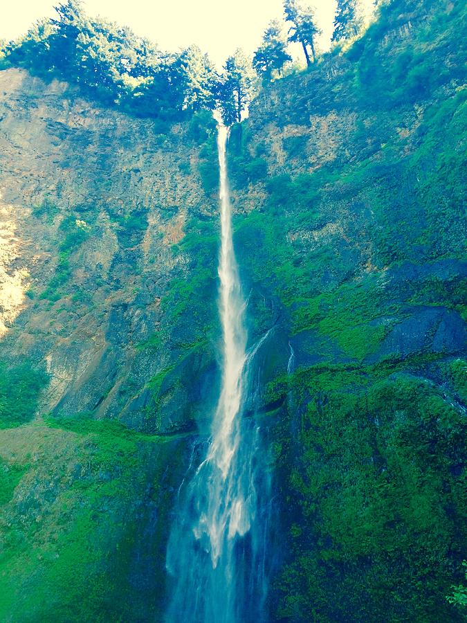 Multnomah Falls Photograph by Amanda Meagher