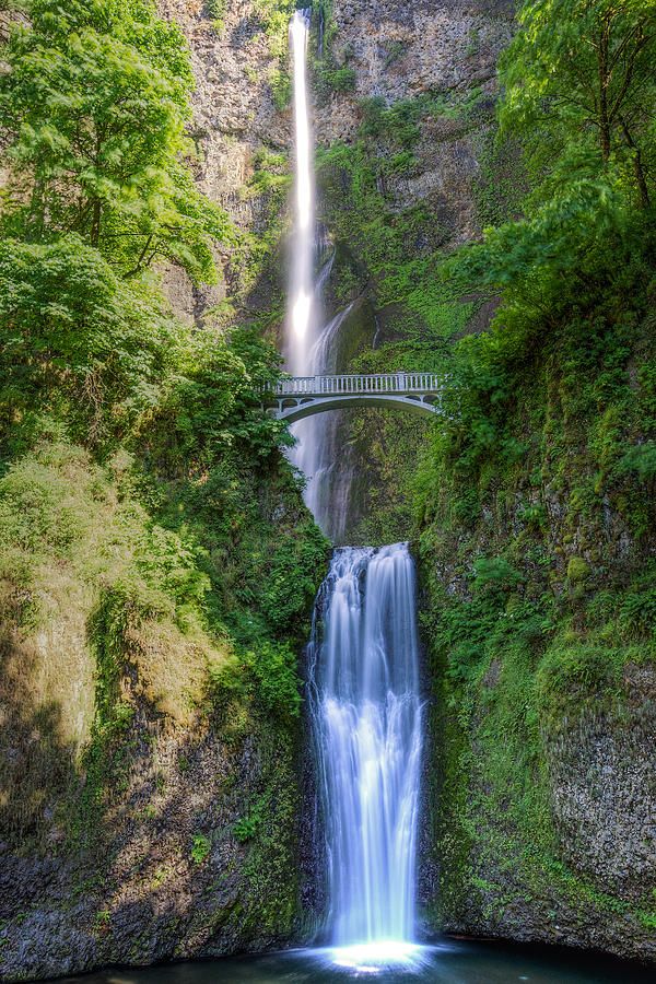 Attractive Photograph - Multnomah Falls by Drew Castelhano Attractive Photograph - Multnomah Falls by Drew Castelhano