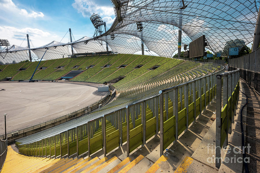 Munich - Olympic Stadium Photograph by Juergen Klust