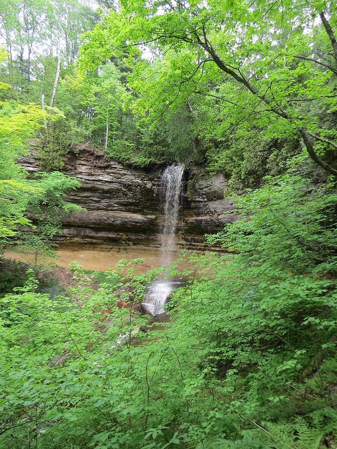 Munising Falls in the Spring Photograph by Jason Asselin - Fine Art America