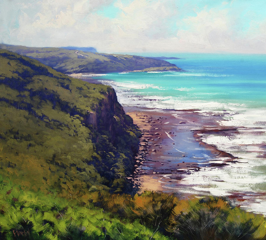 Nature Painting - Munmorah State Conservation Area by Graham Gercken
