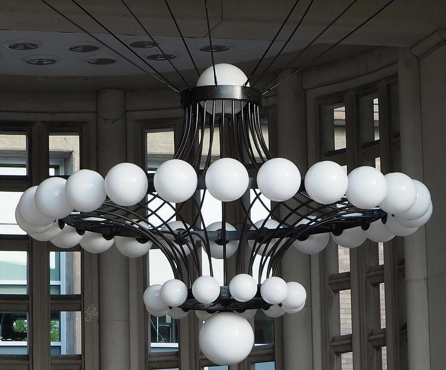 Muny Chandelier Photograph by Ginger Repke