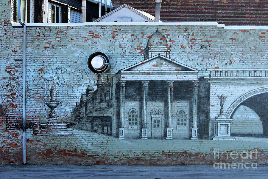 Mural on the Ottawa Tavern Adams Street Toledo 0155 Photograph by Jack Schultz