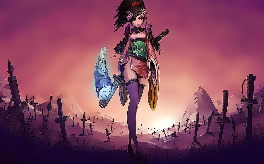 Muramasa The Demon Blade Digital Art by Lora Battle - Pixels