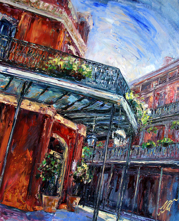 New Orleans Painting - Muriels by Natasha Mylius New Orleans Painting - Muriels by Natasha Mylius