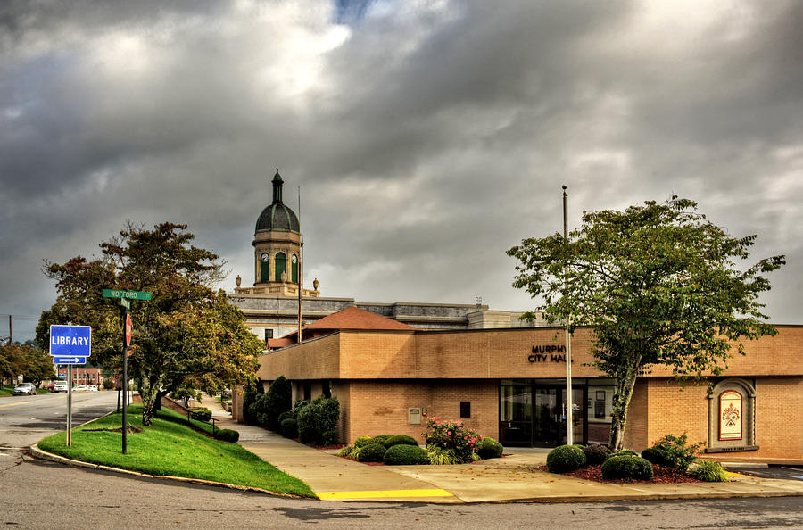 Murphy North Carolina City Hall Photograph by Greg Mimbs