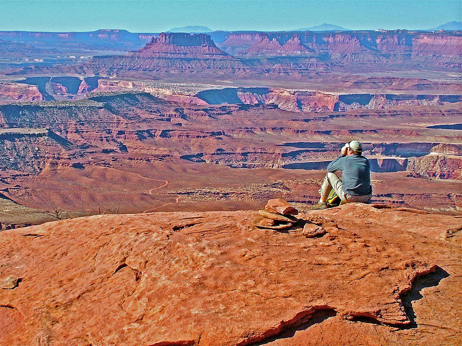  Murphy Point Trail in Island in the Sky District in   Canyonlands National Park, Utah Photograph by Ruth Hager