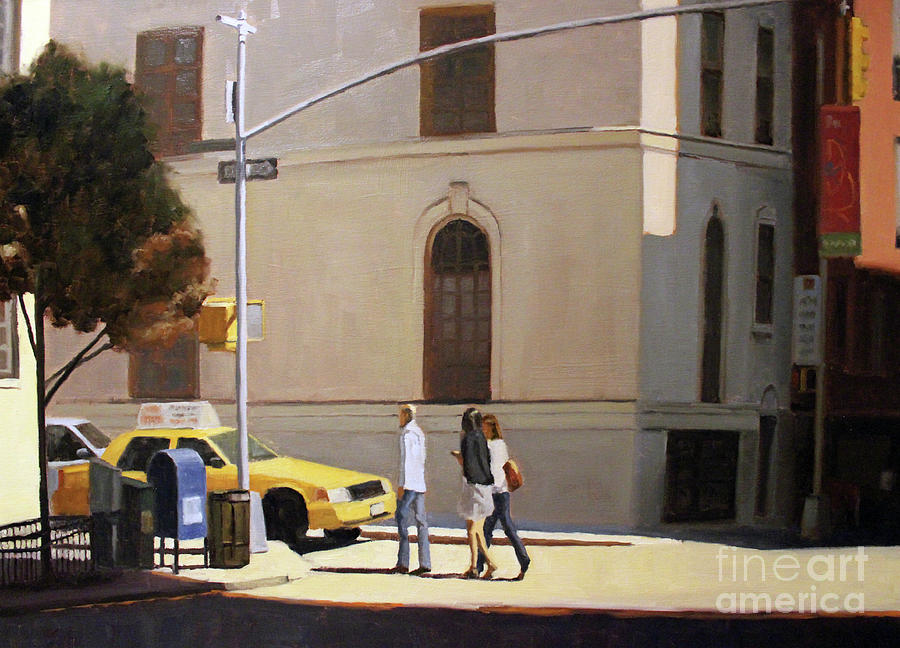 Cityscape Painting - Murray Hill by Tate Hamilton Cityscape Painting - Murray Hill by Tate Hamilton