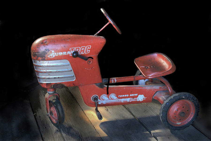 Vintage Photograph - Murray Pedal Tractor by Donna Kennedy