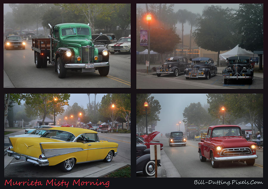 Murrieta Misty Morning Photograph by Bill Dutting