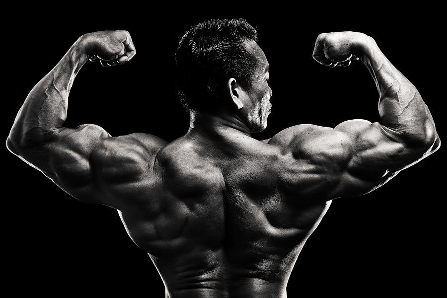 Black And White Photograph - Muscle by Michael Angelo Phang
