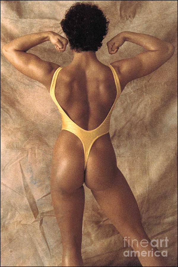 Muscular Woman Back Photograph by Peter Lerman - Pixels