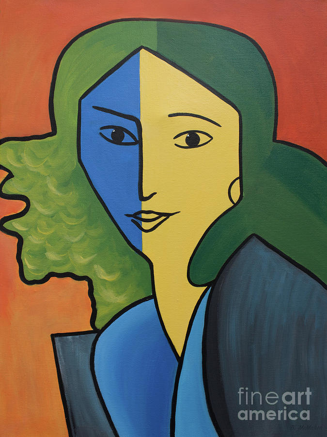 Muse for Matisse Painting by Barbara McMahon