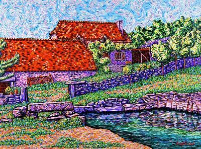 Museum Painting - Musee De Plein Air 2 by Max R Scharf Museum Painting - Musee De Plein Air 2 by Max R Scharf