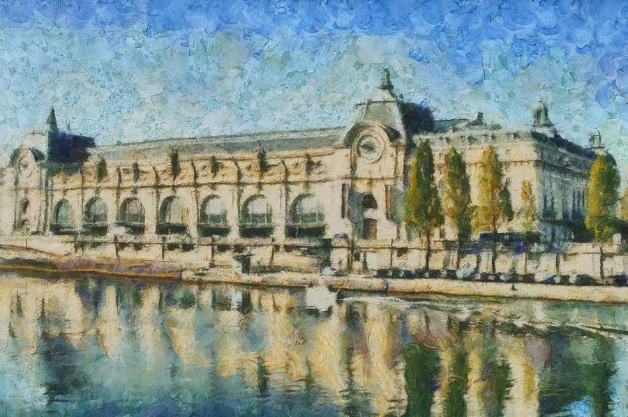 Paris Painting - Musee dOrsay by Aaron Stokes
