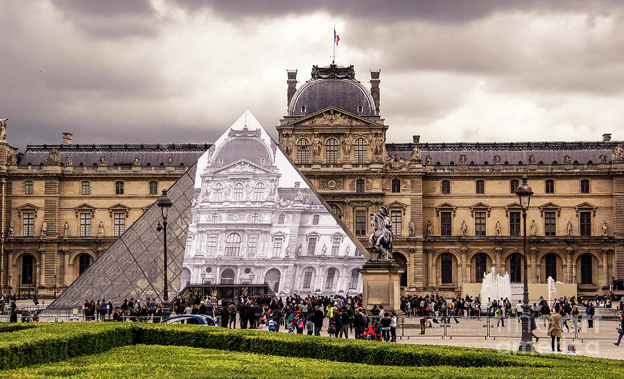 Musee du Louvre Photograph by Marina McLain