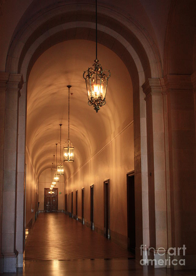 Museum Hallway Photograph