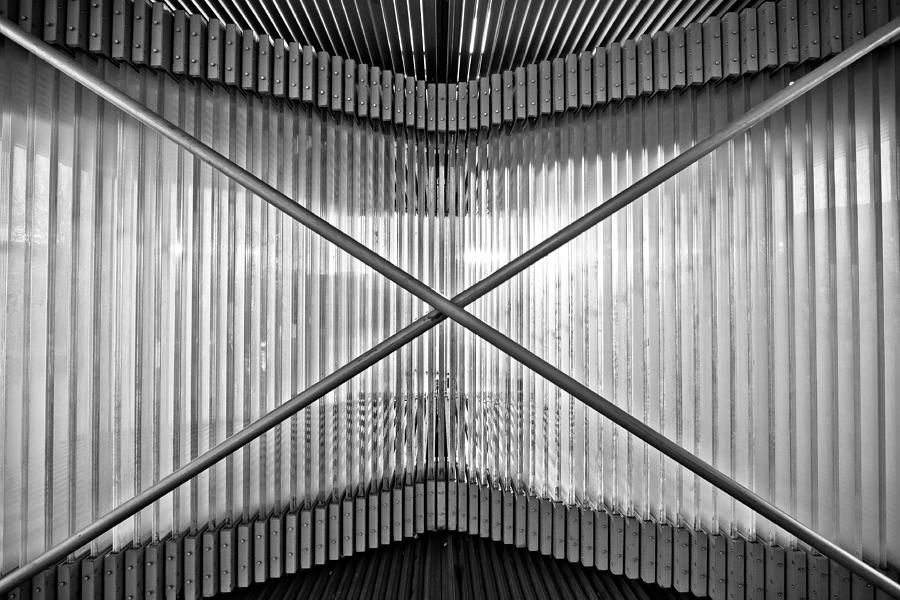Architecture Photograph - Museum of contemporary art in Zagreb detail by Brch Photography