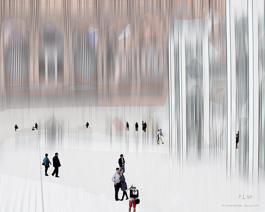 Architecture Digital Art - Museum Of Nothing by Pedro L Gili