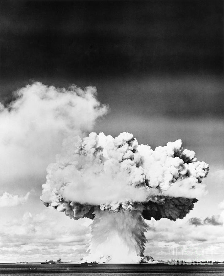 Mushroom Cloud, C.1940-50s Photograph by H. Armstrong Roberts/ClassicStock