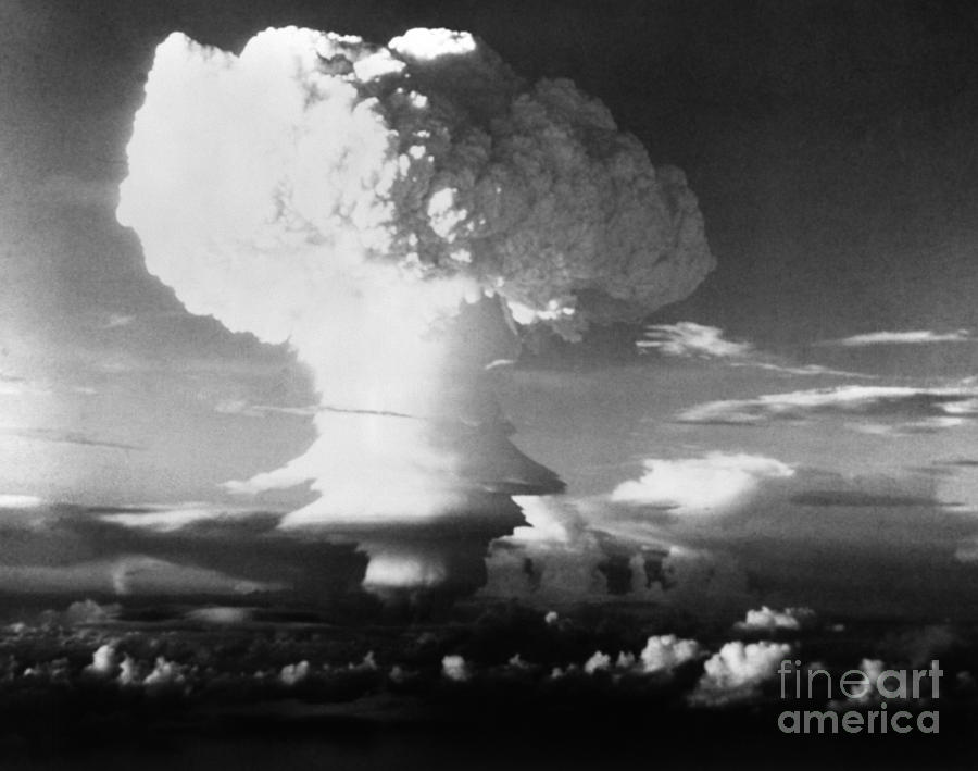 Mushroom Cloud From Nuclear Test, 1952 Photograph by H. Armstrong Roberts/ClassicStock