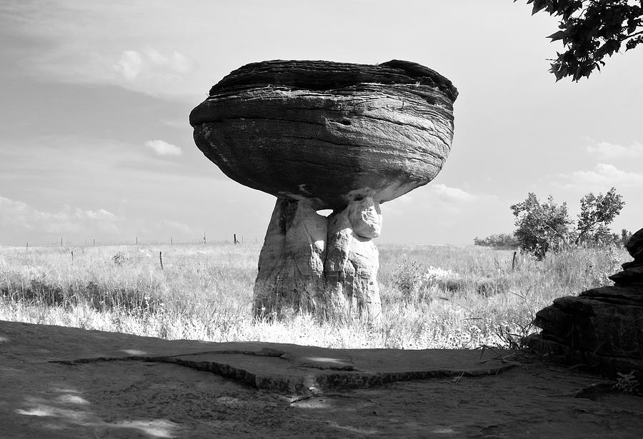 Mushroom Photograph - Mushroom Rock State Park by Fred Lassmann