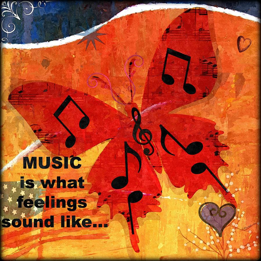 Music and Feelings Digital Art by Treesha Duncan - Fine Art America