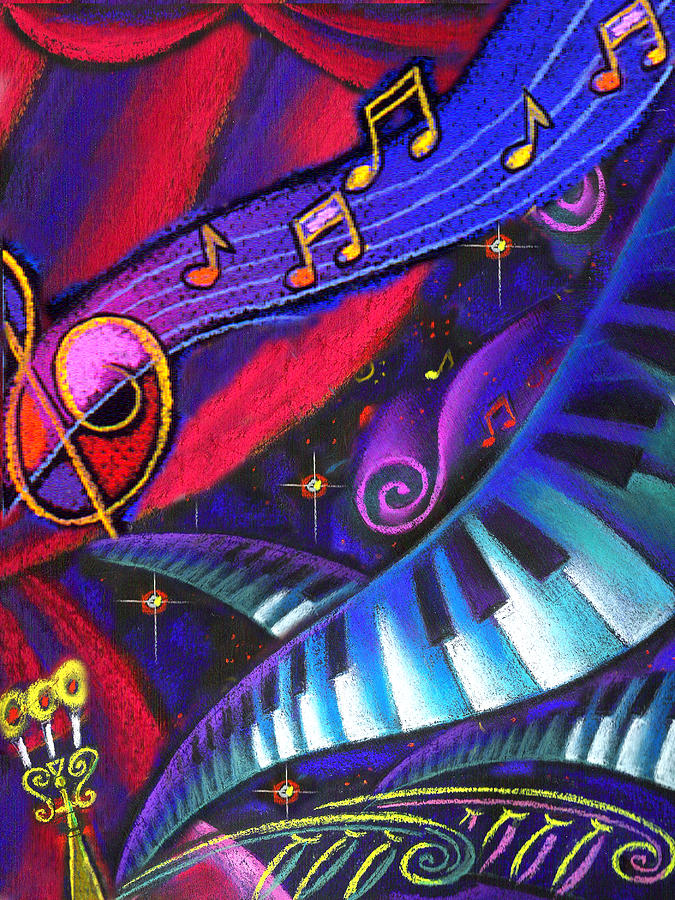 Music and harmony Painting by Leon Zernitsky