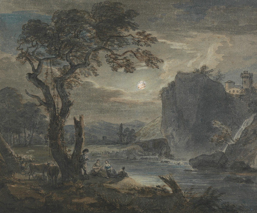 Music by Moonlight Painting by Paul Sandby