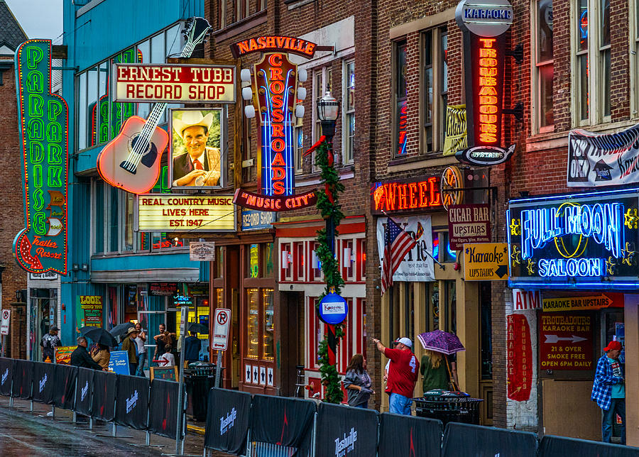 Music City - Nashville Photograph by Richard Marquardt - Fine Art America